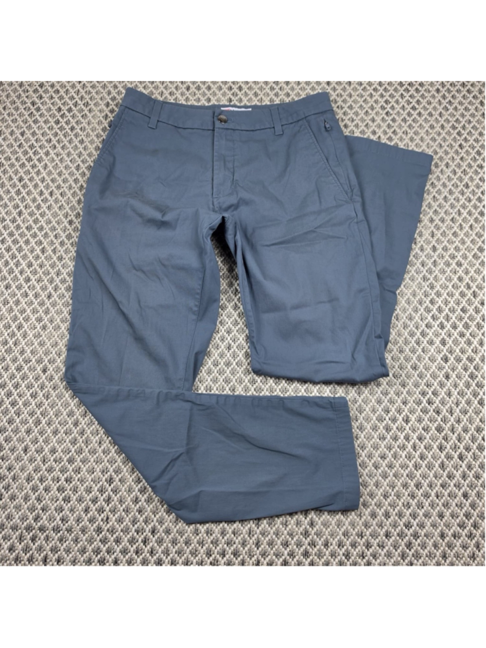 Bird Dogs Pants Mens 30x30 Blue Stretch Performance Chino Golf Casual